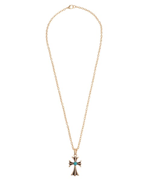 EVRIS（エヴリス）の「MARBLE CROSS MOTIF ネックレス（ネックレス・レディース・シルバー/ゴールド・F）」の8枚目の写真