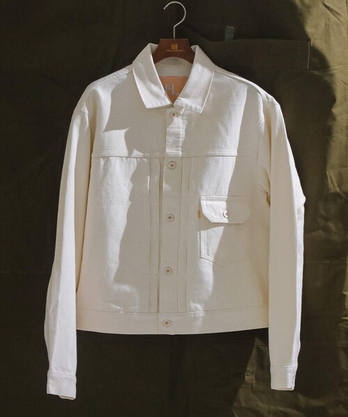 URBAN RESEARCH（アーバンリサーチ）の「HERILL　HL Denim XX Jacket（デニムジャケット・メンズ・Blk vint/Natural・1/2/3）」の14枚目の写真