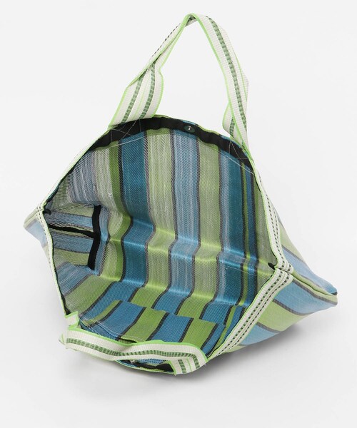 ITEMS URBANRESEARCH（アイテムズ アーバンリサーチ）の「ビニールトートバッグ（トートバッグ・レディース・PPL/GRN/BLK・-）」の18枚目の写真