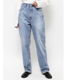 Ungrid | ハイウエストルーズテーパードデニム(デニムパンツ)