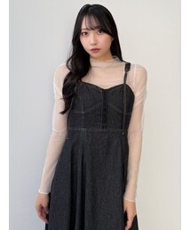 dazzlin | バリエコンパクトミニマルトップス(Tシャツ/カットソー)