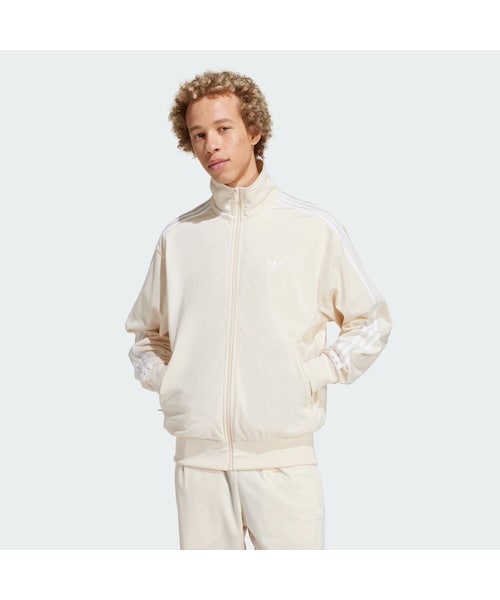 adidas(アディダス)の「アディカラー クラシックス ファイヤーバード トラックトップ(ジャージ)(トップス・メンズ・ブラック/ホワイト/ブルー/マルーン/グリーン/ワンダーホワイト/ナイトインディゴ/イエロー/オレンジ/ブラック/ベタースカーレット/ホワイト/ベージュ/ミネラルグリーン/セミルシッドブルー/マジックベージュ/カレッジパープル/パープル/グレー/ホワイト/レッド/バーガンディ/ブラウン・S/XS/L/XL/2XL/3XL/M/J/XS/J/S/J/M/J/L/J/XL/J/2XL/J/3XL/J/2XS/2XS/4XL/5XL/6XL/J/4XL/J/5XL)」の4枚目の写真