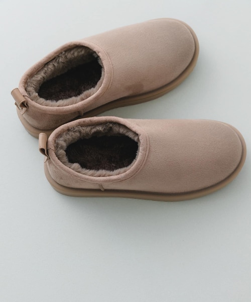 RODE SKO（ロデスコ）の「TEMPERATE　SHLOKムートン風スリッポンレインシューズ（レインシューズ・レディース・BLACK/GRAY・37/38/39）」の20枚目の写真