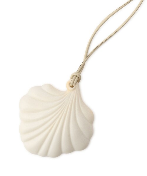 ADAM ET ROPE'(アダムエロペ)の「【EMOELLE】Stone like shell necklace(ネックレス・レディース・オフホワイト・F)」の5枚目の写真