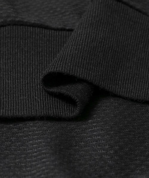 URBAN RESEARCH(アーバンリサーチ)の「THINKWOOL TW MESH POLO SHIRTS LS(ポロシャツ・メンズ・Black・5/6/7)」の8枚目の写真