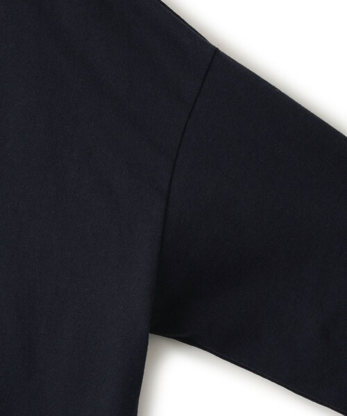 ADAM ET ROPE'(アダムエロペ)の「【ONIT(オニット)】SUPER AMERICAN DRYCOTTON BACKOPEN LONGSLEEVE T(Tシャツ/カットソー・レディース・ホワイト/ネイビー・1)」の14枚目の写真