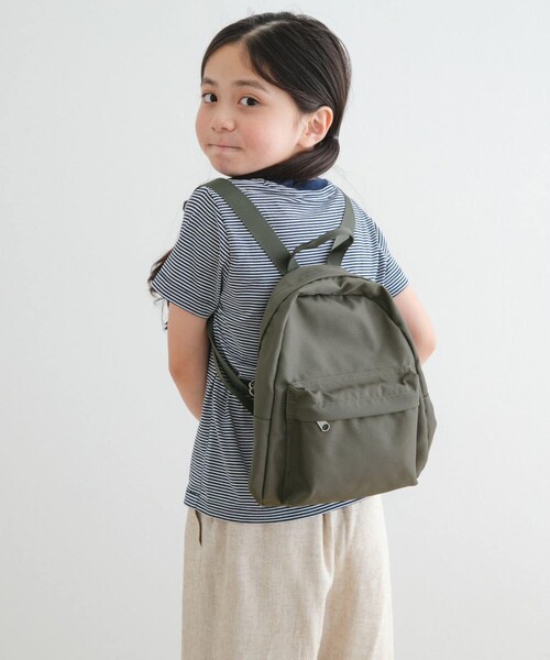 URBAN RESEARCH DOORS（アーバンリサーチドアーズ）の「撥水ミニリュック（バックパック/リュック・レディース・KHAKI/BLACK・one）」の17枚目の写真
