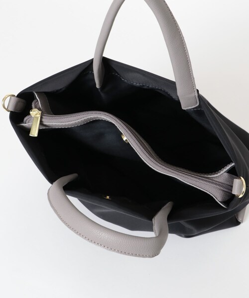 URBAN RESEARCH Sonny Label（アーバンリサーチサニーレーベル）の「『別注』Legato largo×Sonny Label　肩楽2WAYショルダーバッグ（ショルダーバッグ・レディース・ブラック/ネイビー/ベージュ・one）」の14枚目の写真