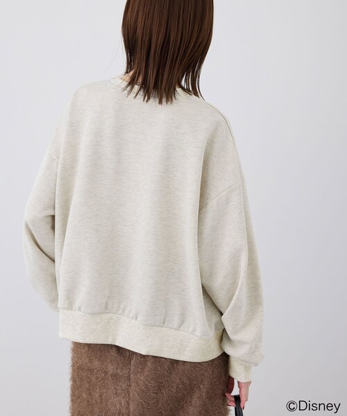 ROPE' PICNIC（ロペピクニック）の「MICKEY MOUSE/プリントスウェット（スウェット・レディース・キナリ/グリーン・38）」の12枚目の写真