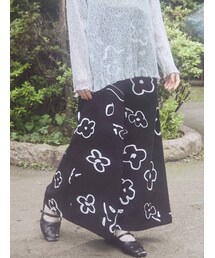 merry jenny | drawing gardenツイルスカート(スカート)