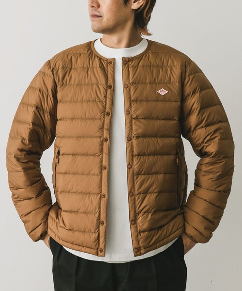 URBAN RESEARCH DOORS(アーバンリサーチドアーズ)の「DANTON INNER DOWN CREWNECK JACKET(その他アウター・メンズ・NAVY/BLACK/OLIVE/SAND BEIGE/IRON/LT.BROWN・M/L/XL)」の14枚目の写真