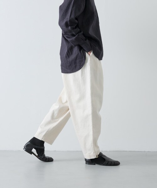 かぐれ（カグレ）の「ドリルルーズサルエルパンツ（その他パンツ・レディース・NATURAL/BEIGE・0/1）」の20枚目の写真