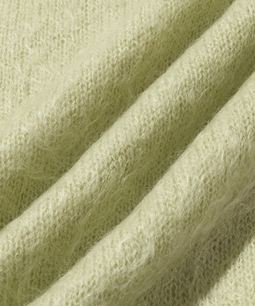 ADAM ET ROPE'(アダムエロペ)の「【AURALEE/オーラリー】BRUSHED SUPER KID MOHAIR KNIT P/O(ニット/セーター・メンズ・ブラック/グリーン/カーキ・3/4)」の22枚目の写真