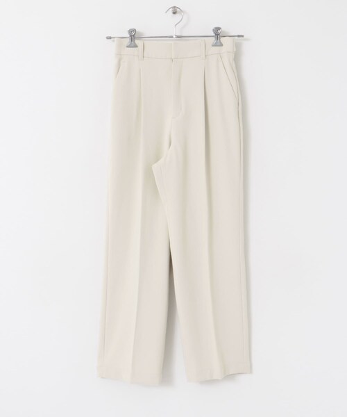 URBAN RESEARCH ROSSO（アーバンリサーチロッソ）の「ウォッシャブルセンタープレスパンツ（その他パンツ・レディース・BLACK/ECRU/BLUE・36/38）」の9枚目の写真