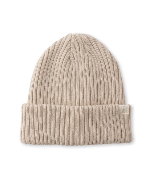 ROPE' PICNIC（ロペピクニック）の「リブニットワッチ（ニットキャップ/ビーニー・レディース・ブラック/ベージュ系/ライトグリーン・F）」の3枚目の写真