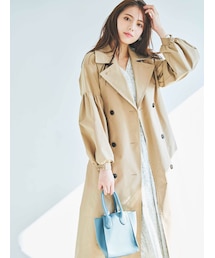 dazzlin | ボリュームレディトレンチコート(トレンチコート)