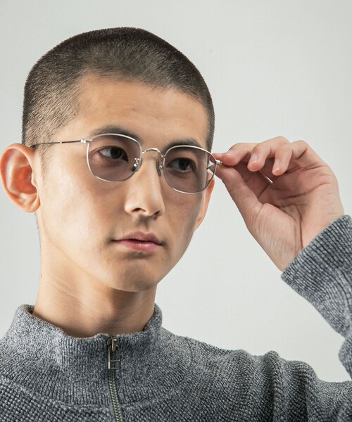 URBAN RESEARCH(アーバンリサーチ)の「『別注』KANEKO OPTICAL×URBAN RESEARCH URA-8(メガネ・メンズ・SI×クリア/WG×クリア/WG×RS-01/SI×RS-02・-)」の15枚目の写真