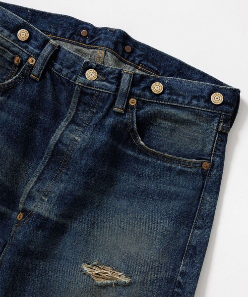 ADAM ET ROPE'(アダムエロペ)の「《別注》【New Manual / ニューマニュアル】EX#02 1942 LV JEANS S.WACH(その他パンツ・メンズ・ネイビー・31/33/36)」の19枚目の写真