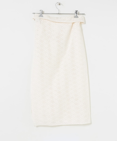 URBAN RESEARCH（アーバンリサーチ）の「インドコットンレースストール（スカート・レディース・BLACK/OFF・FREE）」の5枚目の写真