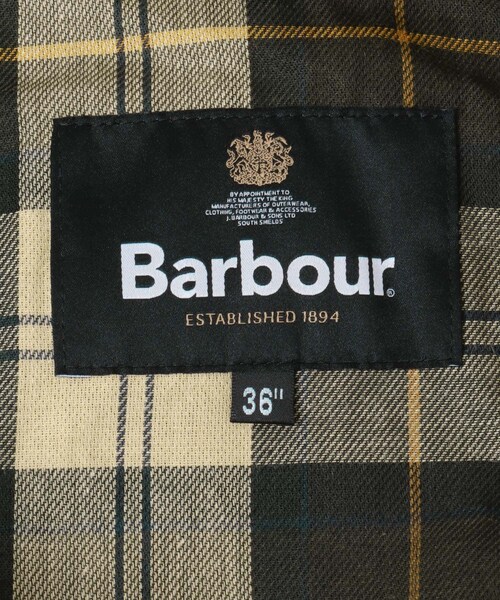 URBAN RESEARCH DOORS（アーバンリサーチドアーズ）の「Barbour　OS TRANSPORT WAX JACKET（テーラードジャケット・メンズ・BLACK/D.BROWN/SAGE・36/38/40）」の20枚目の写真