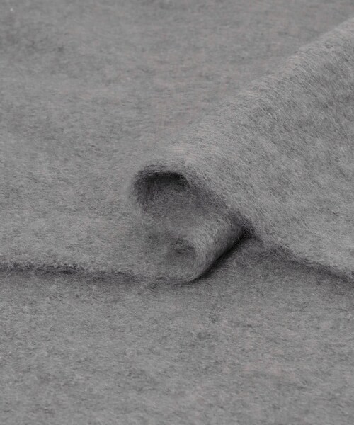 SENSE OF PLACE by URBAN RESEARCH（センスオブプレイスバイアーバンリサーチ）の「『ユニセックス』フリンジストール（ストール/ショール・メンズ・BLUE/BLACK/GRAY/GREIGE・one）」の9枚目の写真