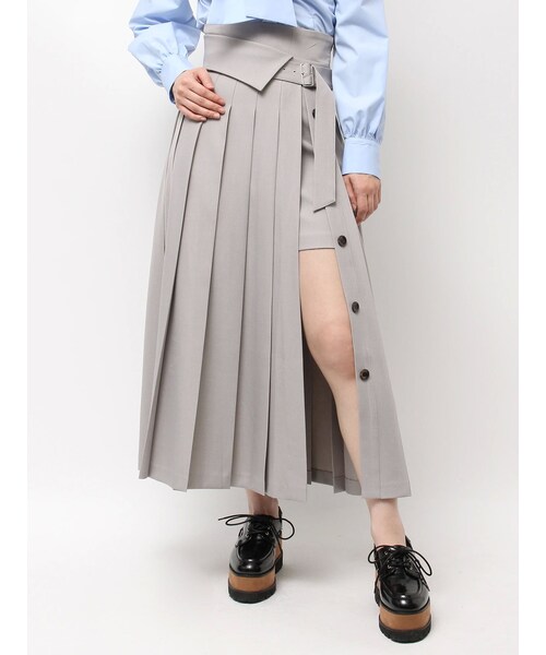 dazzlin（ダズリン）の「パンツレイヤードプリーツスカート（その他
