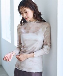 nissen | シアープリントカットソーインナー【OtonaSMILE】(Tシャツ/カットソー)