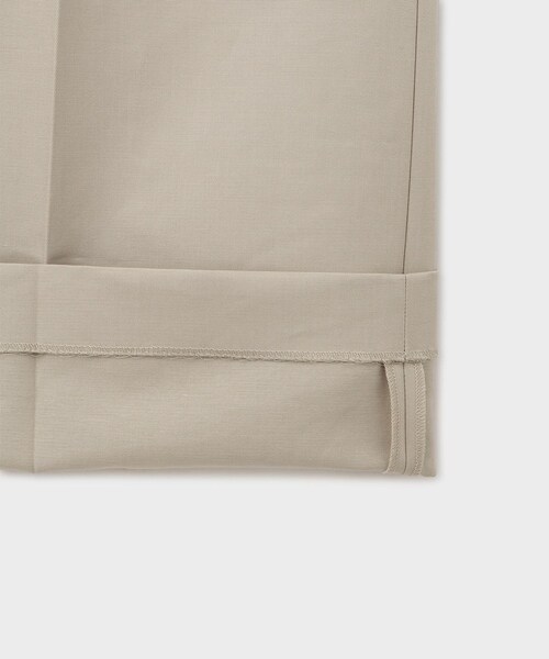 ROPE'(ロペ)の「【ROHE(ローエ)】PALAZZO LEG SHAPED TROUSERS|スリムパンツ(チノパンツ・レディース・ベージュ系・36/38)」の9枚目の写真