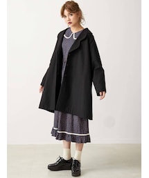merry jenny | スカラップAラインコート(その他アウター)