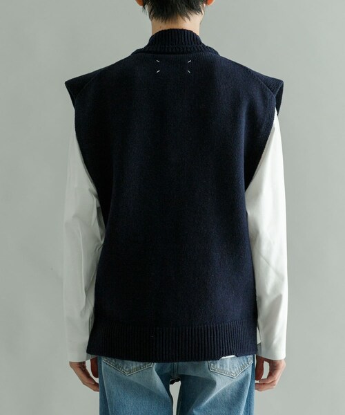 URBAN RESEARCH(アーバンリサーチ)の「Maison Margiela STOLE(ベスト・メンズ・695F D.grn/511F NAVY・S)」の10枚目の写真