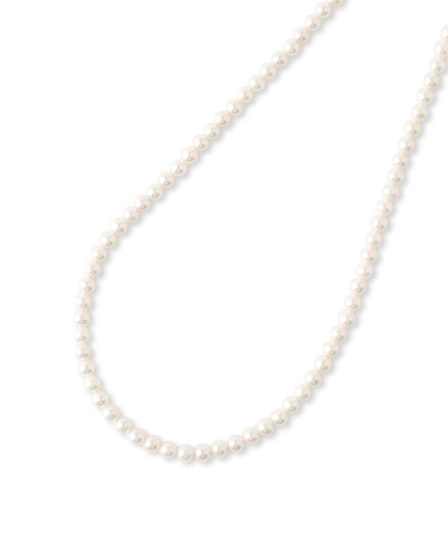ADAM ET ROPE'(アダムエロペ)の「【J'aDoRe・店舗限定】【MALUS /マリュス】Baby pearl necklace(ネックレス・レディース・ホワイト・F)」の3枚目の写真