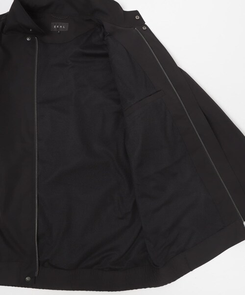 EKAL(エカル)の「SOLOTEXツイルスタンドジャケット(ブルゾン・メンズ・ネイビー/ブラック・M/L)」の14枚目の写真