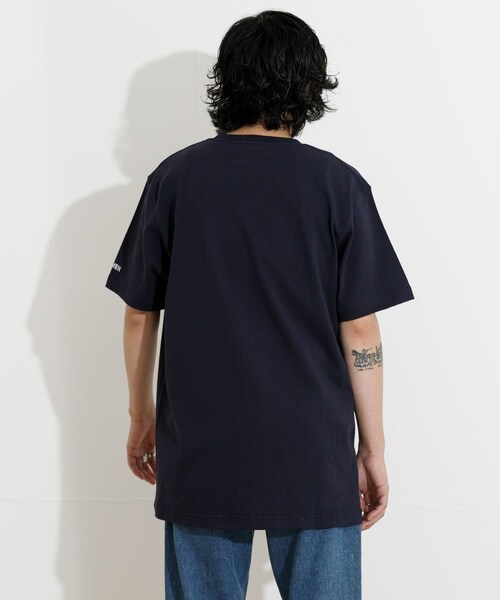 THE GOODLAND MARKET（ザグッドランドマーケット）の「KEIMEN　Harvest T-SHIRTS(PTT)（Tシャツ/カットソー・メンズ・NV&WT/BK&KH・M/L/XL）」の7枚目の写真