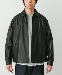 URBAN RESEARCH DOORS | marka　LEATHER COACH JACKET(その他アウター)