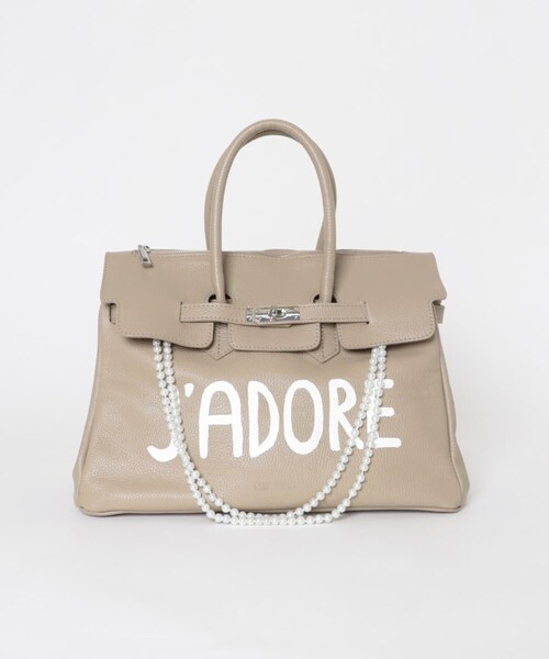 URBAN RESEARCH（アーバンリサーチ）の「MIA BAG　DUE MANICI JADORE（ハンドバッグ・レディース・CAPPUCCINO・Free）」の3枚目の写真