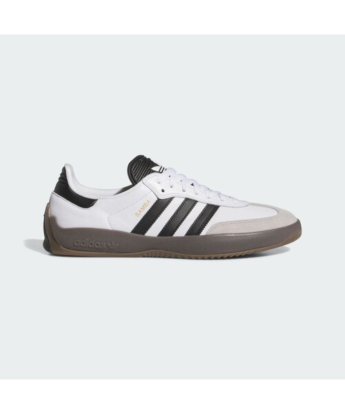 adidas（アディダス）の「プイグ サンバ / Puig Samba（シューズ・メンズ・ホワイト・22.5cm/23.0cm/23.5cm/24.0cm/24.5cm/25.0cm/25.5cm/26.0cm/26.5cm/27.0cm/27.5cm/28.0cm/28.5cm/29.0cm/29.5cm/30.0cm/22.0cm/30.5cm/31.0cm/31.5cm/32.0cm）」の2枚目の写真