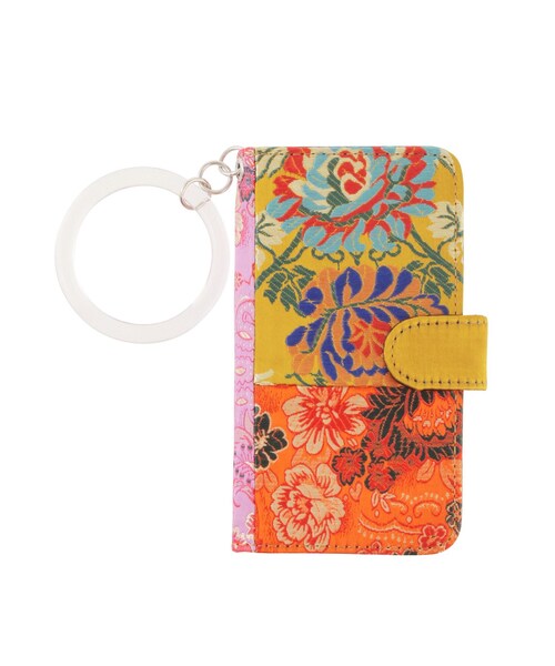 jouetie（ジュエティ）の「チャイナパターンiphone10ケース（スマホケース/カバー・レディース・ピンク/ターコイズ/イエロー・F）」の6枚目の写真