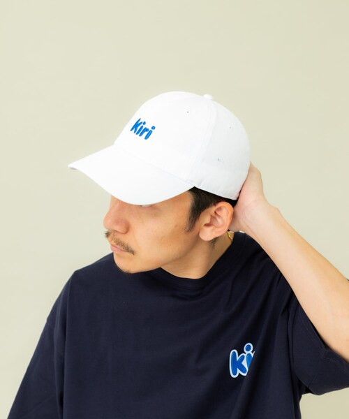 URBAN RESEARCH(アーバンリサーチ)の「『別注』Kiri×Wide Dad Logo Cap(キャップ・メンズ・NAVY/WHITE・FREE)」の5枚目の写真