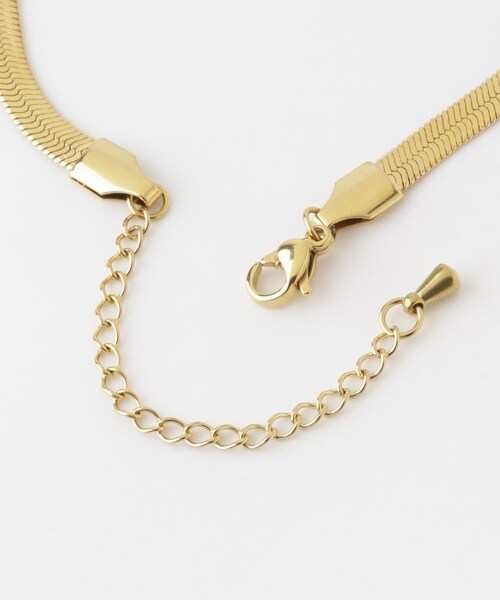 SENSE OF PLACE by URBAN RESEARCH（センスオブプレイスバイアーバンリサーチ）の「スネークチェーンブレスレット（ブレスレット・メンズ・GOLD/SILVER・one）」の7枚目の写真