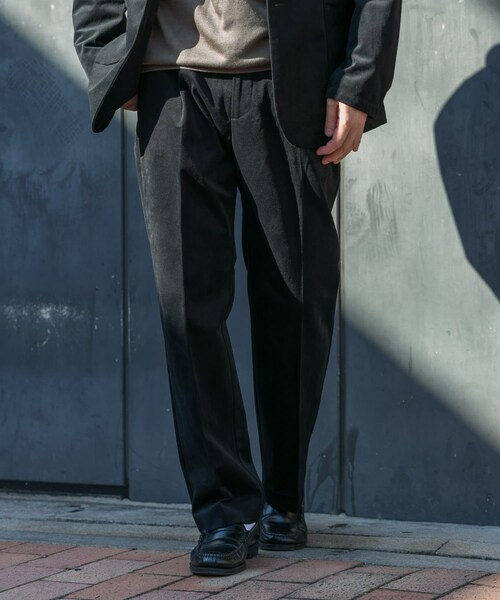 URBAN RESEARCH ROSSO（アーバンリサーチロッソ）の「『XLサイズあり』起毛カットツイルセットアップ（セットアップ・メンズ・BLACK/NAVY/BRN KHAKI・S/M/L/XL）」の8枚目の写真