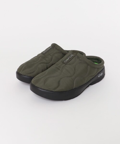 URBAN RESEARCH DOORS（アーバンリサーチドアーズ）の「OOFOS　OOcOOzie Thermo Mule（その他シューズ・メンズ・AlpineMoss/Black・26/27/28/29）」の3枚目の写真