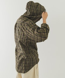 URBAN RESEARCH Sonny Label | チェックフーデッドシャツ(シャツ/ブラウス)