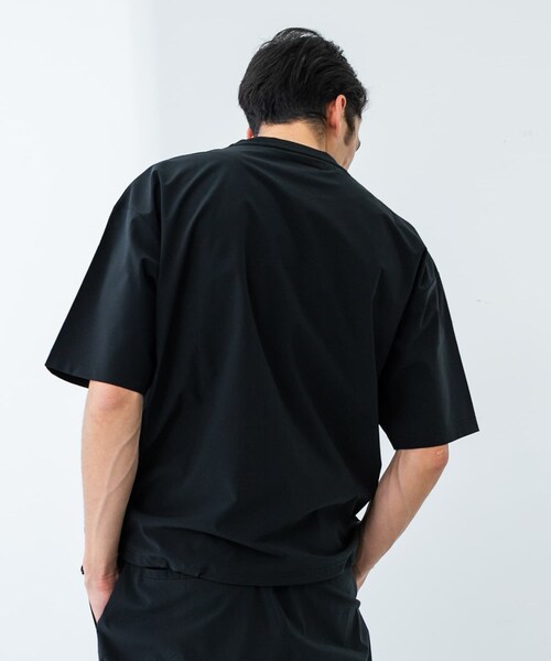 URBAN RESEARCH（アーバンリサーチ）の「『XLサイズあり』『撥水』SOLOTEX STRETCH SHORT-SLEEVE T-SHIRTS（Tシャツ/カットソー・メンズ・BLACK/D.NAVY/ICE GRAY・M/L/XL）」の9枚目の写真