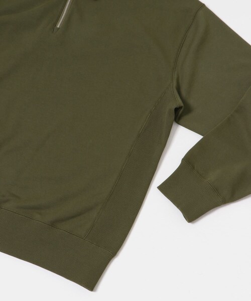 URBAN RESEARCH（アーバンリサーチ）の「ハーフZIPプルオーバー（スウェット・メンズ・NAVY/KHAKI・M/L）」の10枚目の写真
