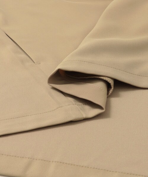 ITEMS URBANRESEARCH（アイテムズ アーバンリサーチ）の「シアーストレッチ ラップカーディガン（カーディガン/ボレロ・メンズ・BEG/BLK・M/L）」の22枚目の写真