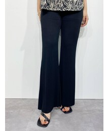 EVRIS | プリーツフレアパンツ【セットアップ着用可能】(スラックス)