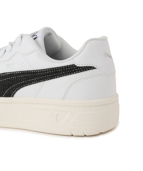 ROPE' PICNIC（ロペピクニック）の「【一部店舗限定】【PUMA/プーマ】COURT LALLY SKYE DENIM 2（スニーカー・レディース・ホワイト・23.0/24.0/25.0）」の7枚目の写真