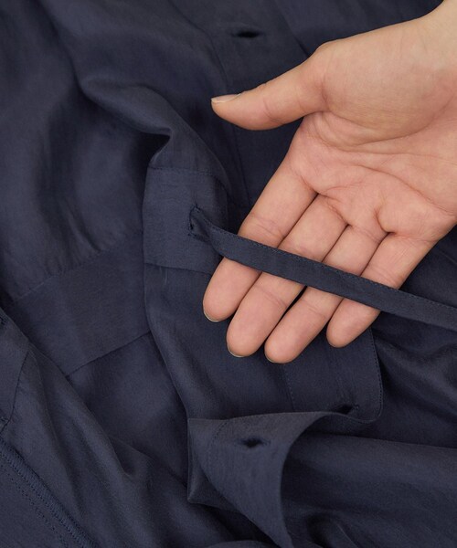 ADAM ET ROPE'（アダムエロペ）の「【WONDER FULL LIFE/ワンダーフルライフ】トラベラーズ2 オールインワン（つなぎ/オールインワン・レディース・ネイビー/ピンク・S）」の21枚目の写真