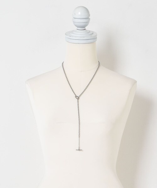 URBAN RESEARCH Sonny Label（アーバンリサーチサニーレーベル）の「ステンレスラリエットチェーンネックレス（ネックレス・レディース・シルバー/ゴールド・One）」の6枚目の写真