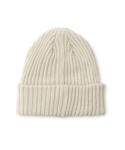 ROPE' PICNIC（ロペピクニック）の「リブニットワッチ（ニットキャップ/ビーニー・レディース・ブラック/ベージュ系/ライトグリーン・F）」の18枚目の写真